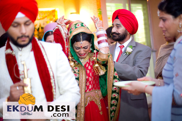 Traditional Punjabi wedding